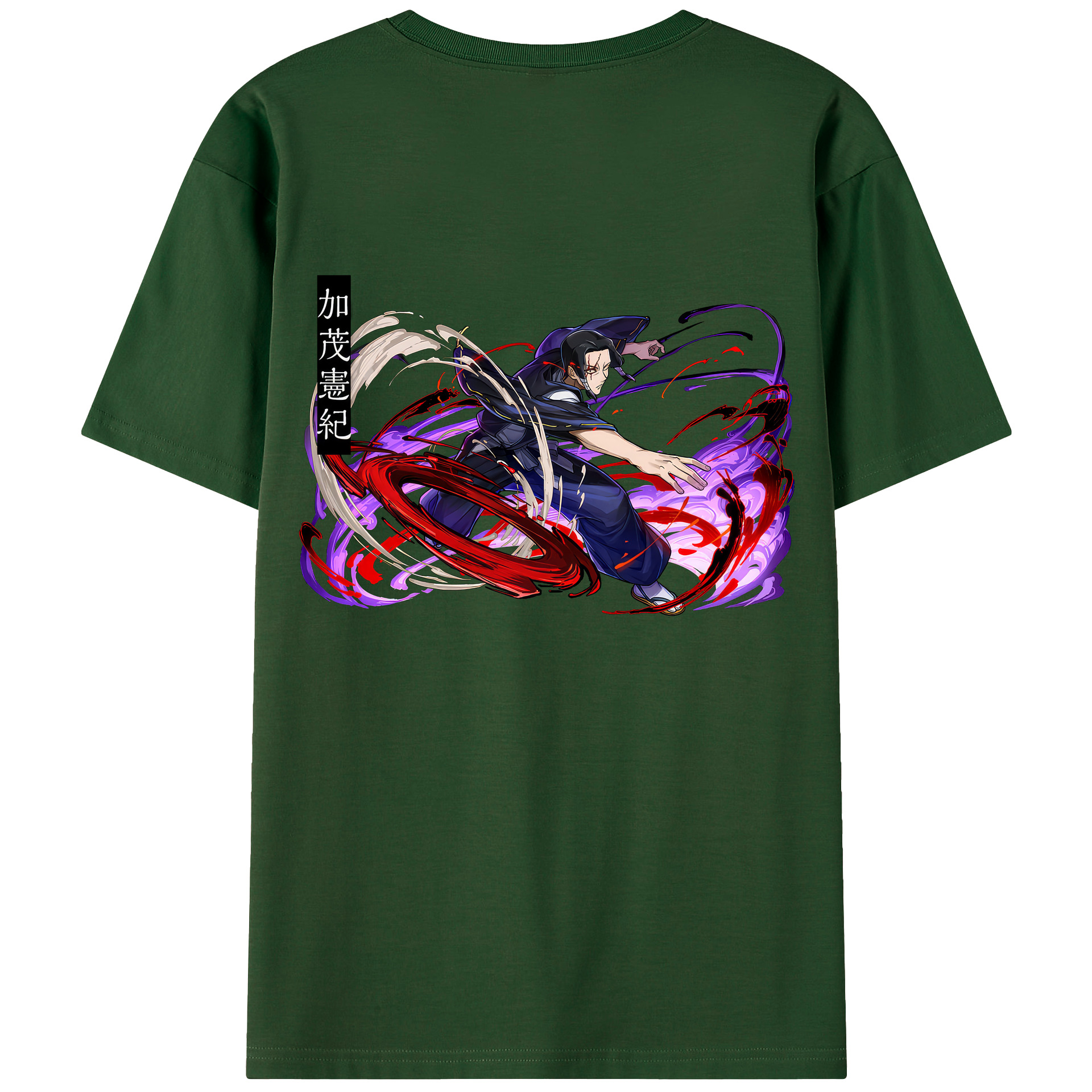 （画像用） 呪術廻戦 Jujutsu Kaisen 綿100％半袖Tシャツ（背面プリント）